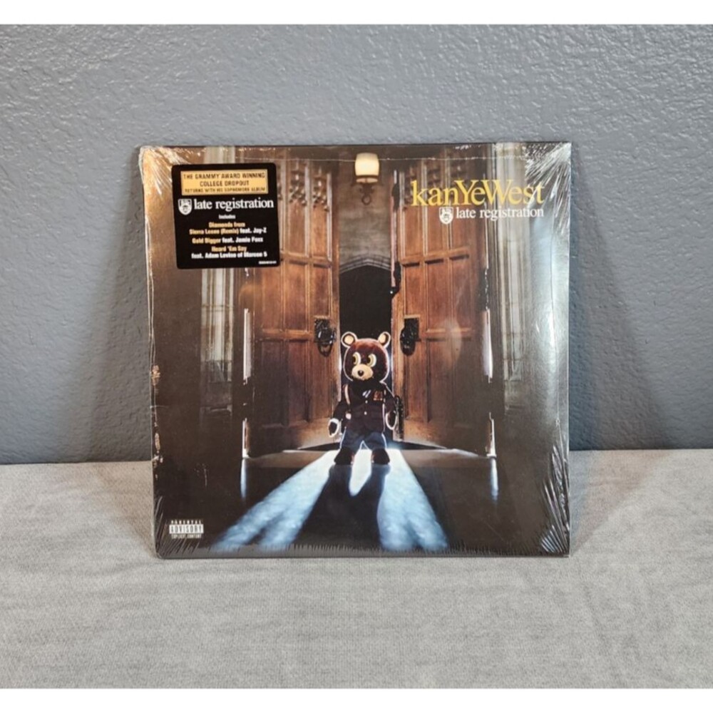 Kanye West Late Registration LP Vinyl Record NEW SEALED Hip Hop Rap Album